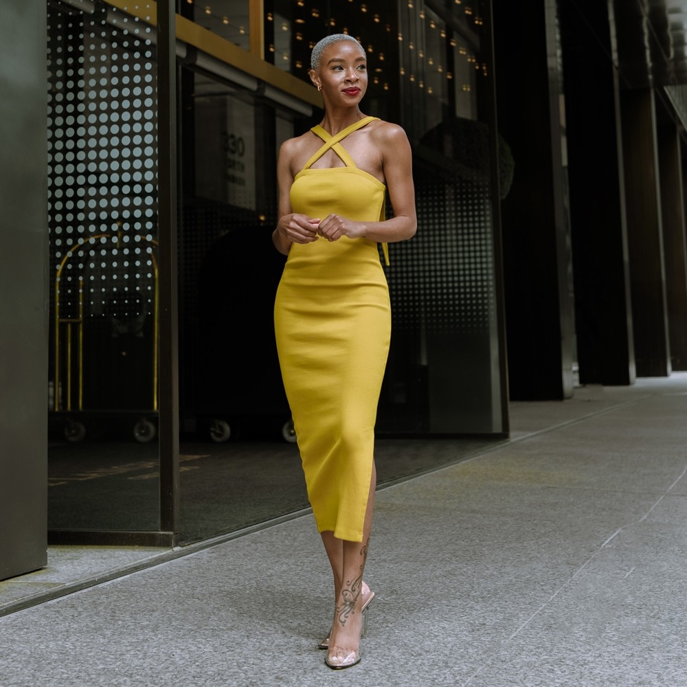 Signed, Blake x the Drop Midi Dress